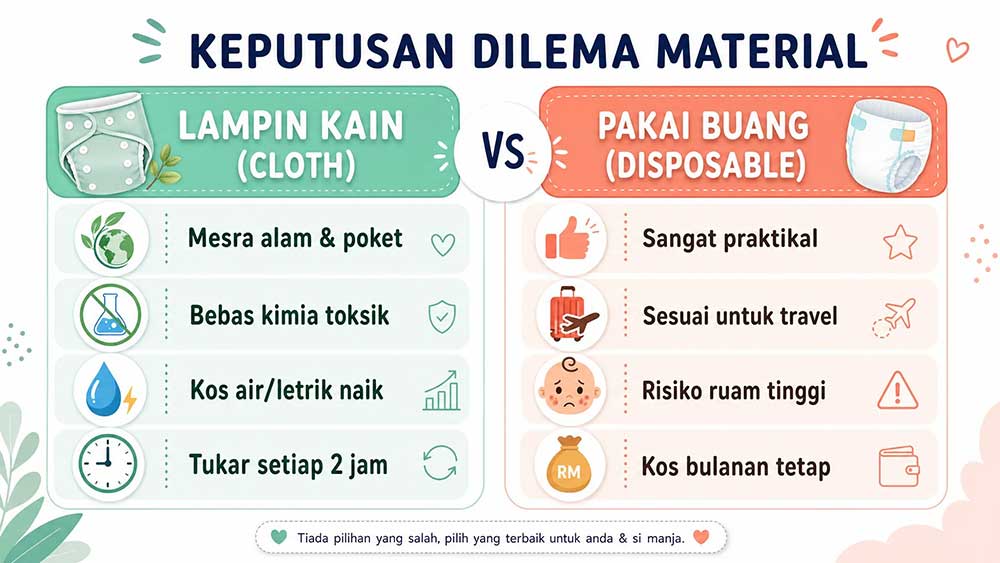 dilema material