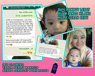rambut lebat chia baby oil