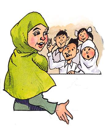 guru kepada pelajar