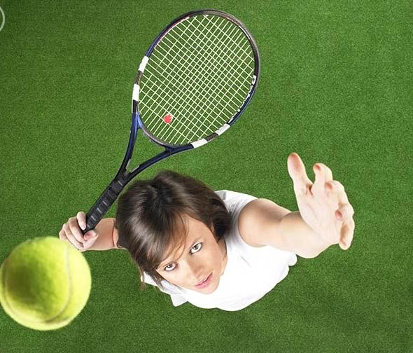 tennis serve