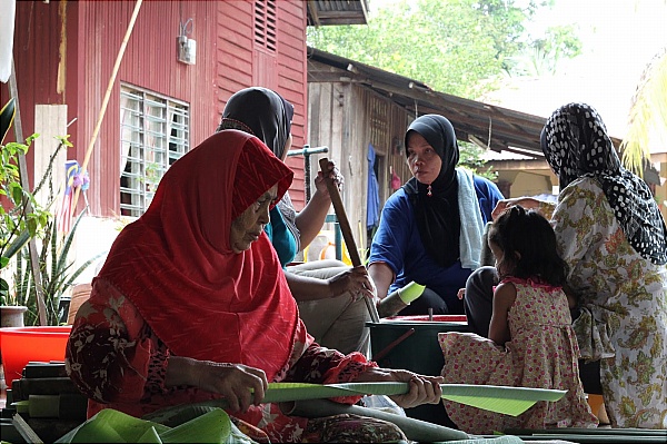 suasana masuk beras pulut