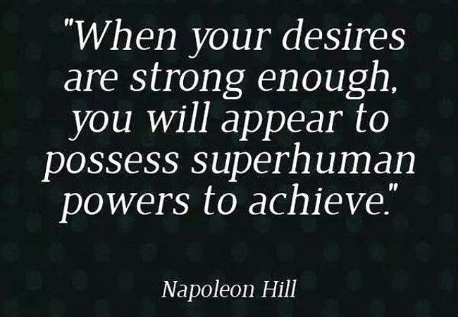 quote napolean hill