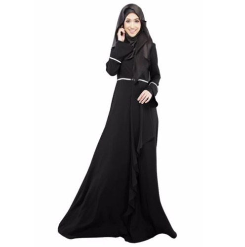 dress muslimah black