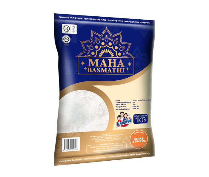 Cap Keluarga Maha Basmathi Rice